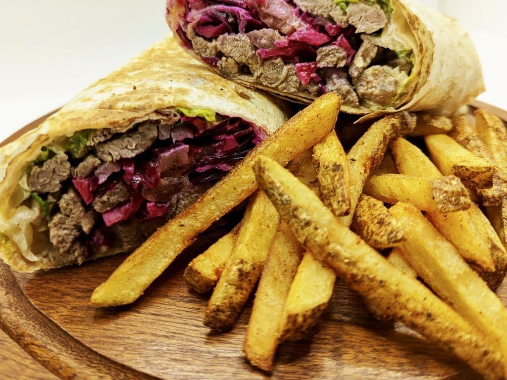 SAJ BEEF WRAP