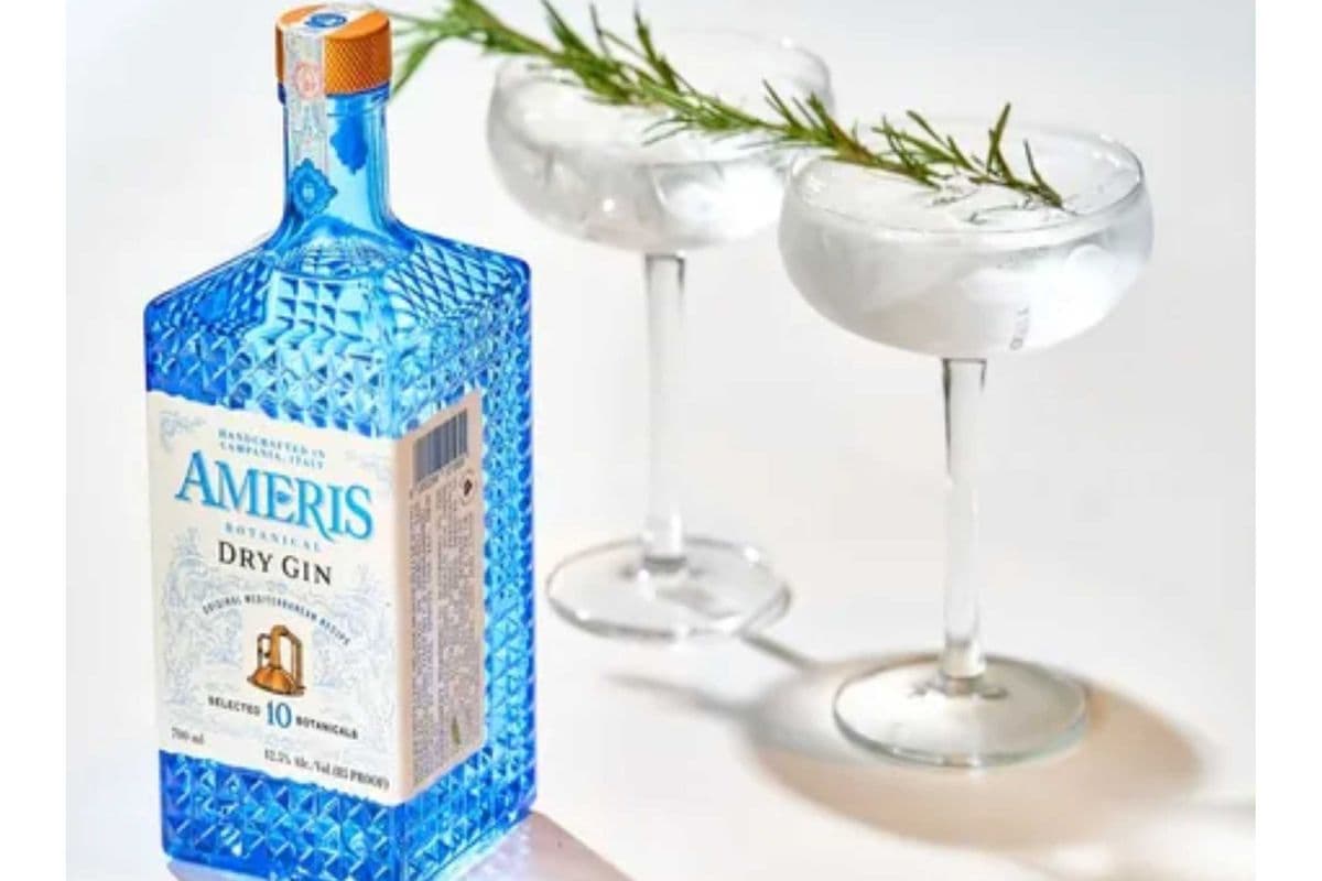 AMERIS BLUE DRY GIN-700ML (1 x 700 ML )