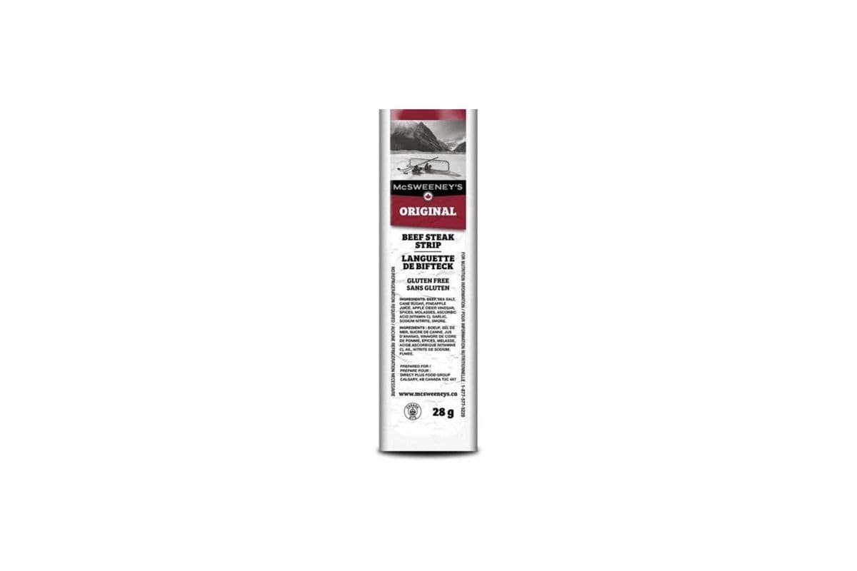 McSweeney's Beef Steak Strips - Original 28g (28gm)