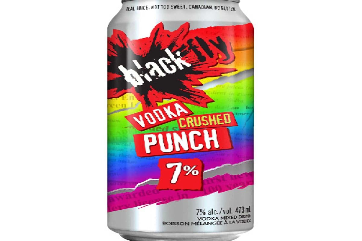 BLACK FLY VODKA CRUSHED PUNCH (4 x 473ML)