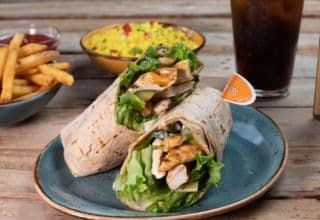 Peri Chicken Wrap