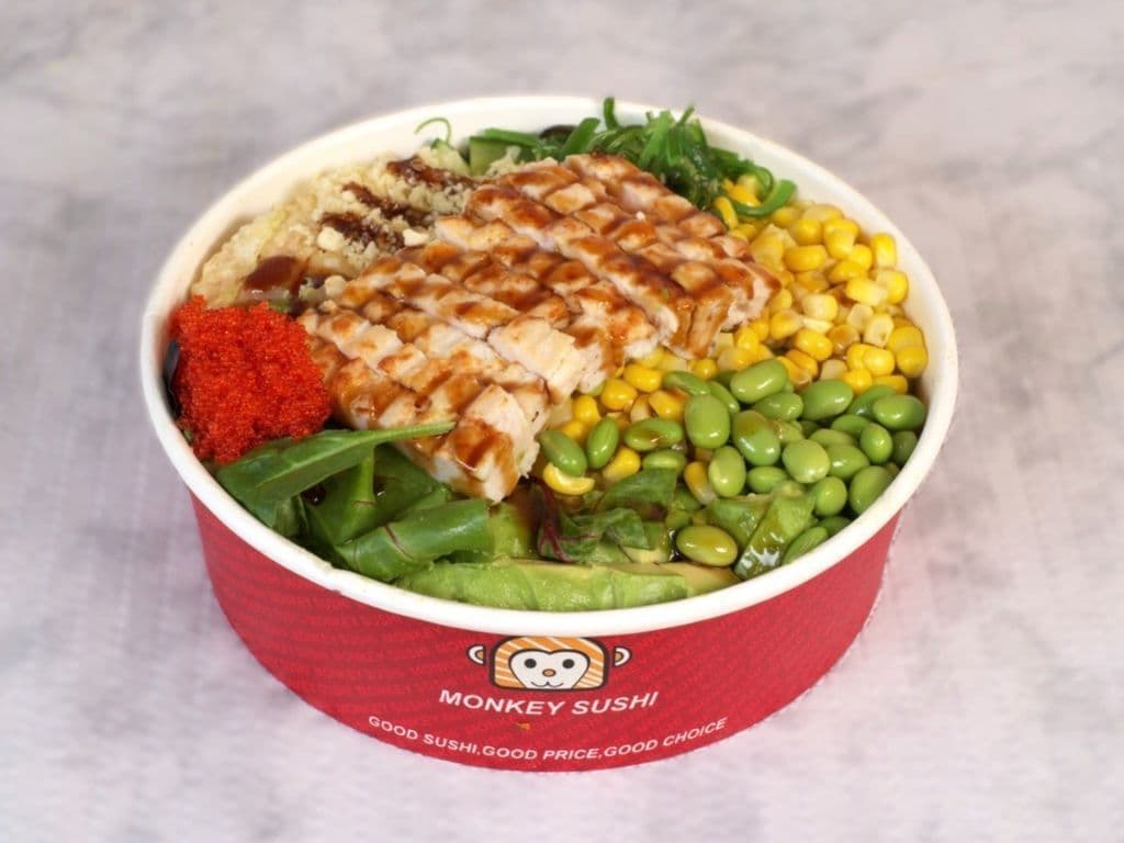 TERIYAKI CHICKEN POKE