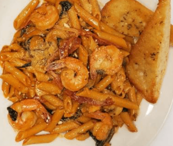 Chipotle Shrimp Penne Pasta