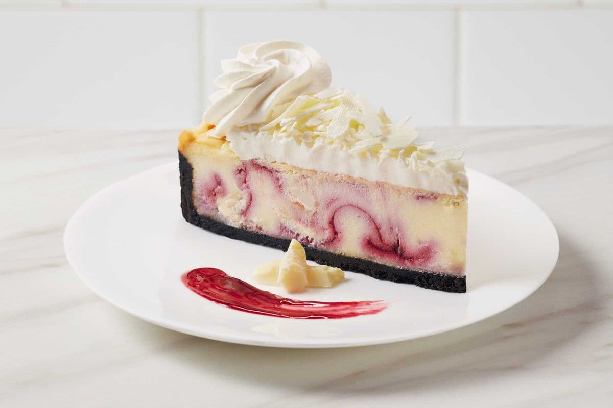 White Chocolate Raspberry Cheesecake (1 pc) (Most Liked)