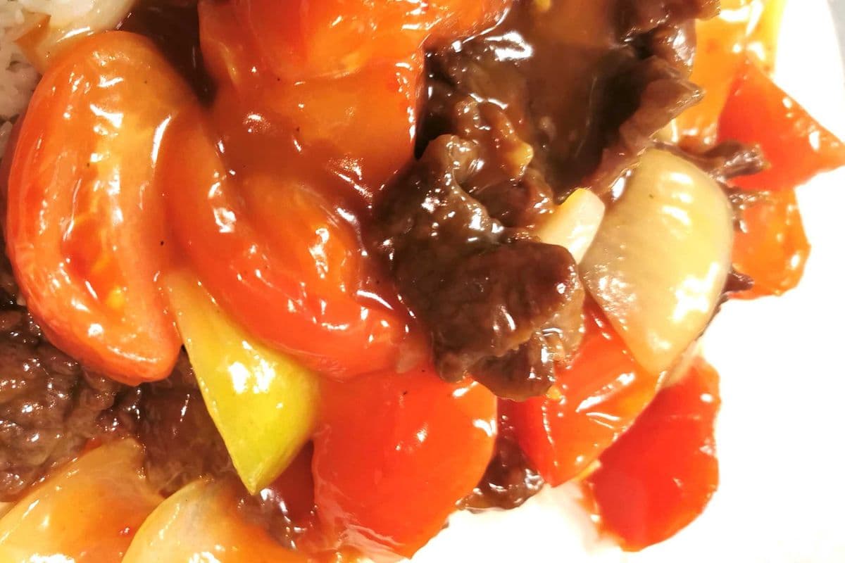 Beef with Fresh Tomatoes 番茄牛肉