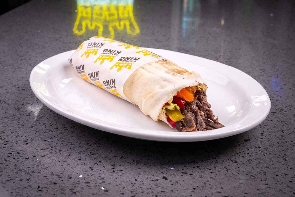 Beef Shawarma Wrap