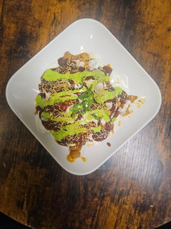 Channa Samosa Chaat / Channa Samosa Chaat