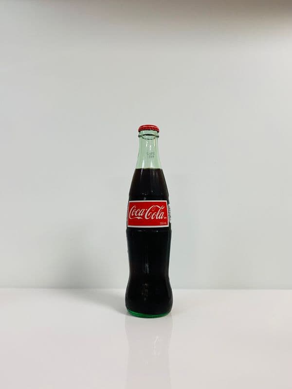 Coca Cola Red Glass Bottle (355 ml) (355ml)