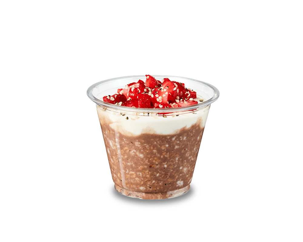 Chocolate Overnight Protein Oats