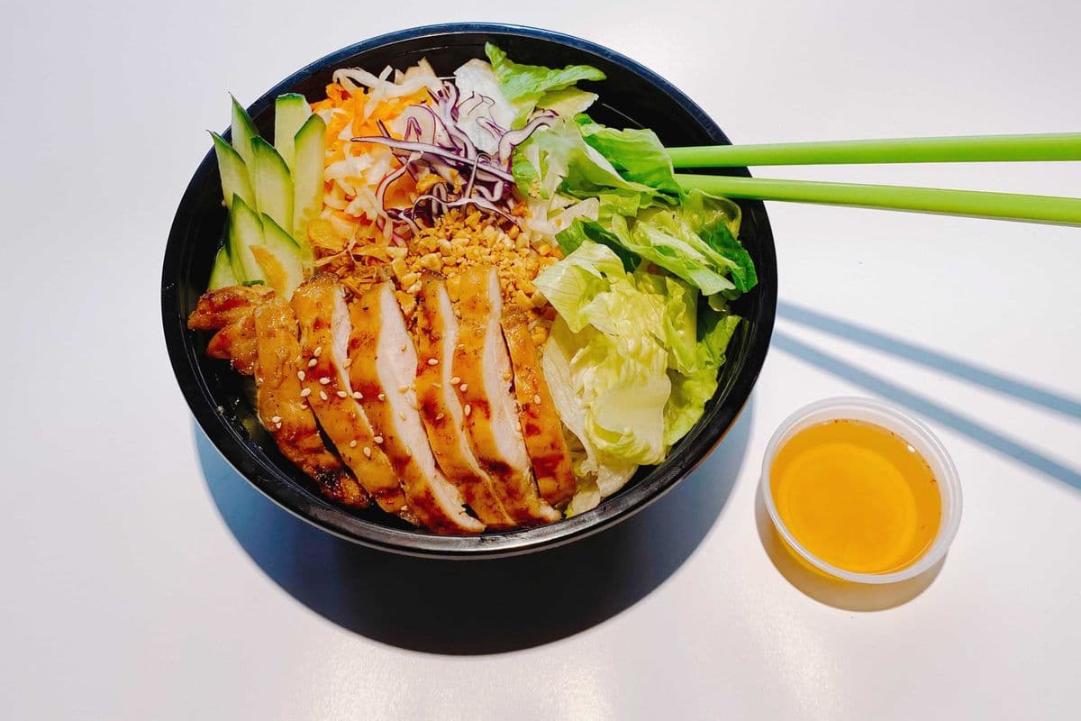 BG🥣🐔Bol de vermicelles au poulet grillé / Grilled Chicken Vermicelli Bowl