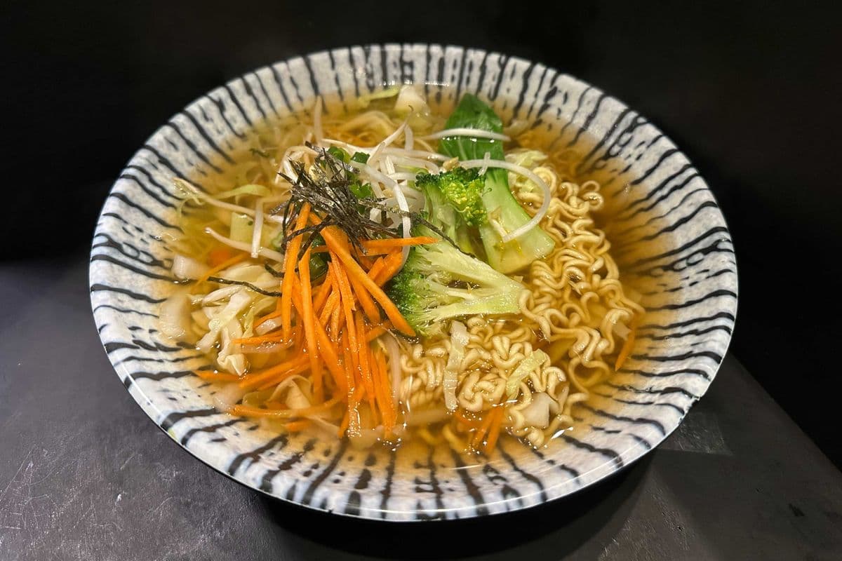 Non-Spicy Vegetable Ramen