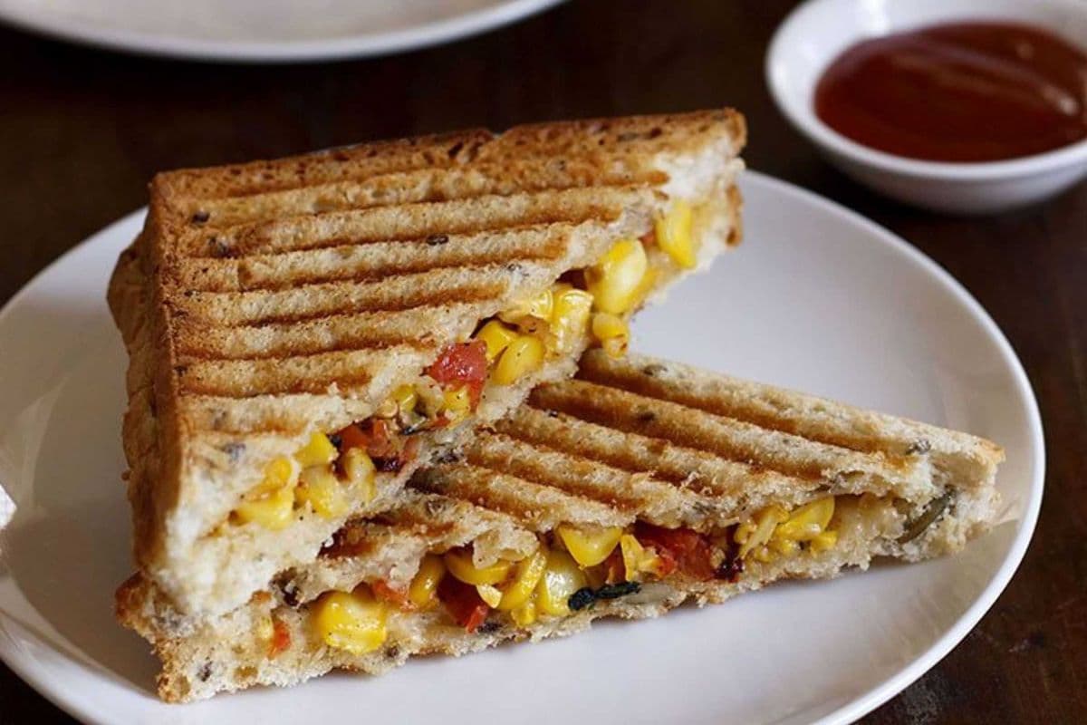 Cheese and Corn Griller