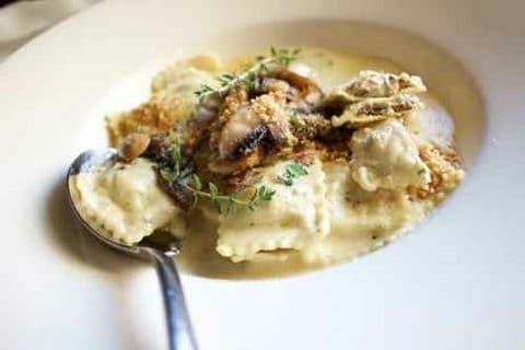 MUSHROOM RAVIOLI