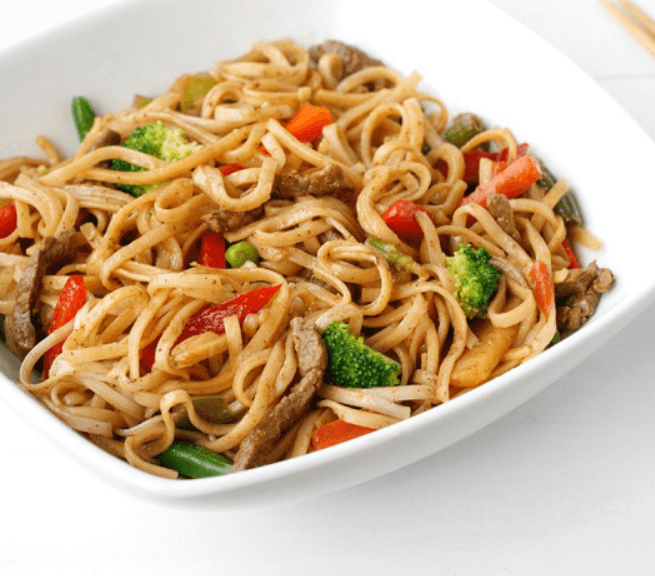 BBQ Pork Lo Mein