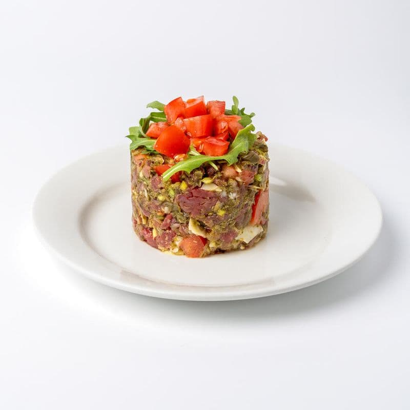 Tartare Boeuf Chimichurri et Parmesan / Chimichurri and Parmesan Beef Tartare