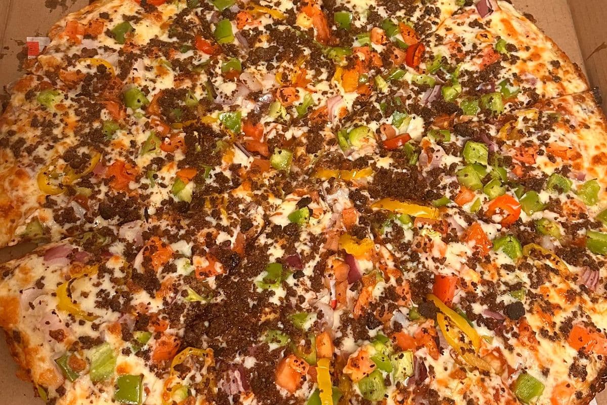 One Large Pizza with 5 toppings (14 Inch )