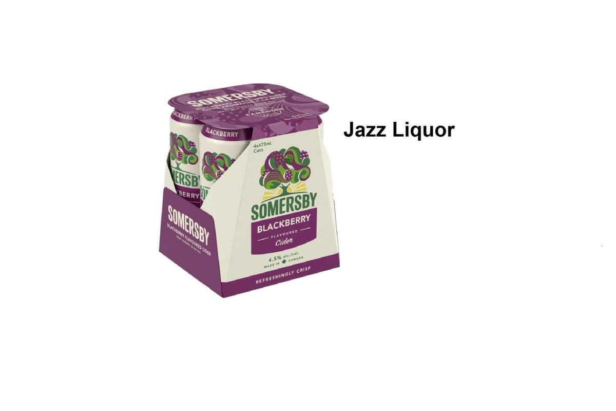 SOMERSBY BLACKBERRY 4 CANS (1 x 4x473ML)