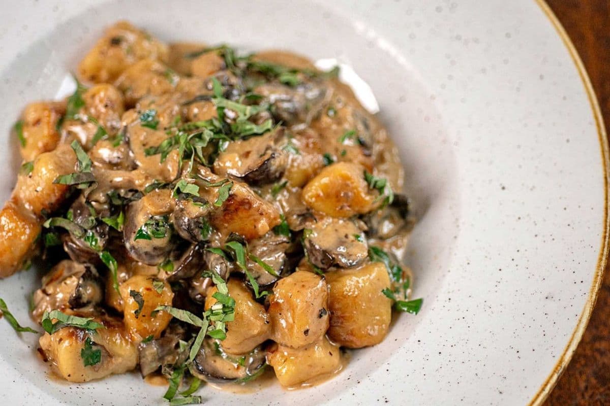 Mushroom Gnocchi