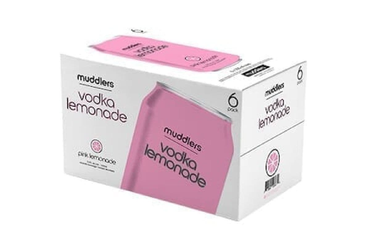 Muddlers Pink Lemonade (6 x 355ml)