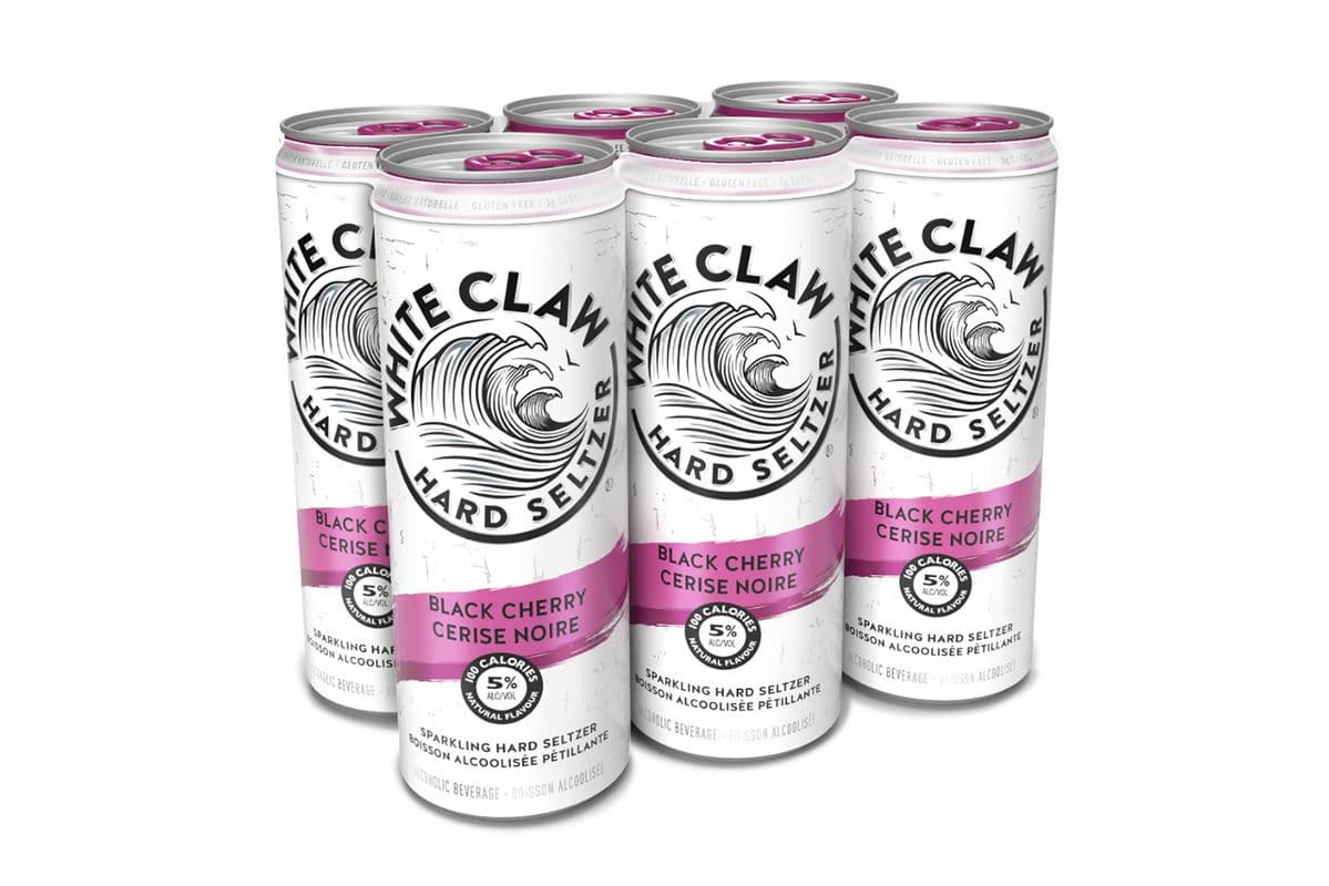 830329. White Claw Black Cherry (6 Cans) (6 x cans)