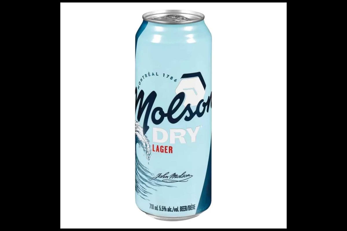 MOLSON DRY LAGER (1 x 710ML CAN) (1 x 710ML)