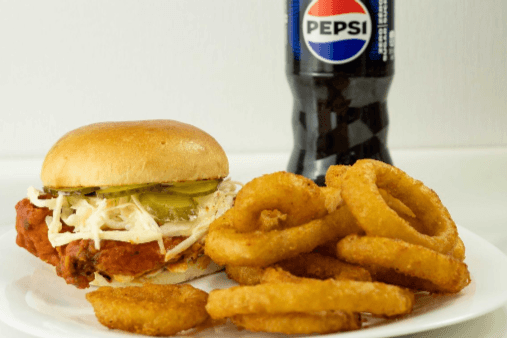 Spicy Chicken Burger Combo