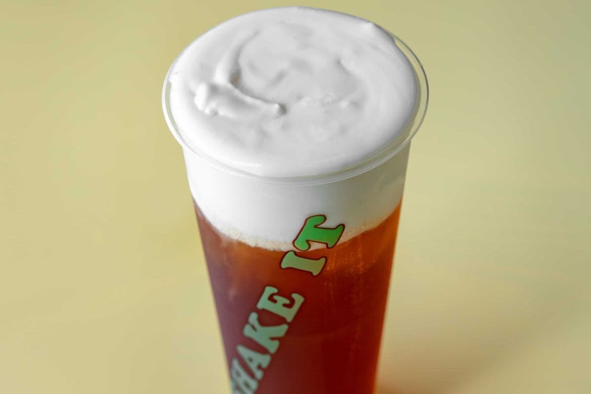Black Tea w/ Cheese Foam