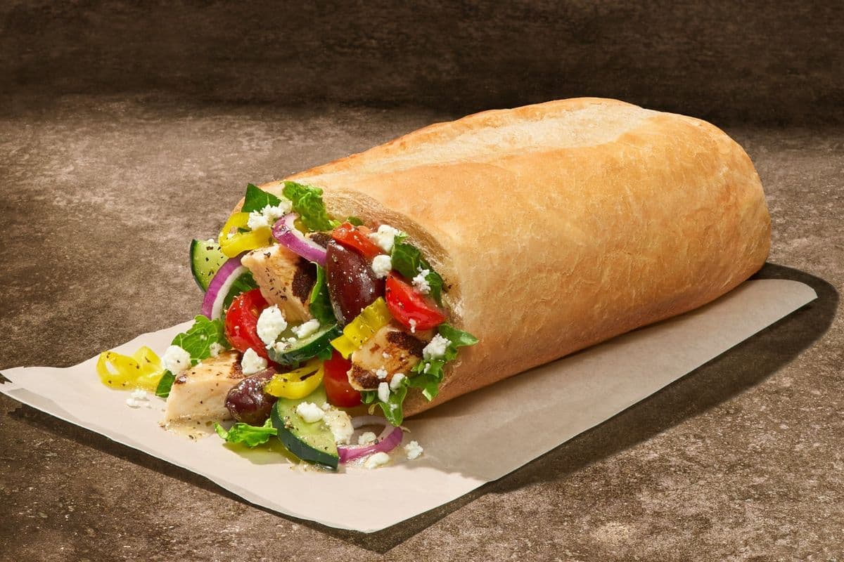 Greek Salad ​Stuffer with Chicken