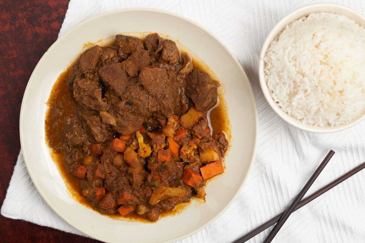 Lamb Curry Rice