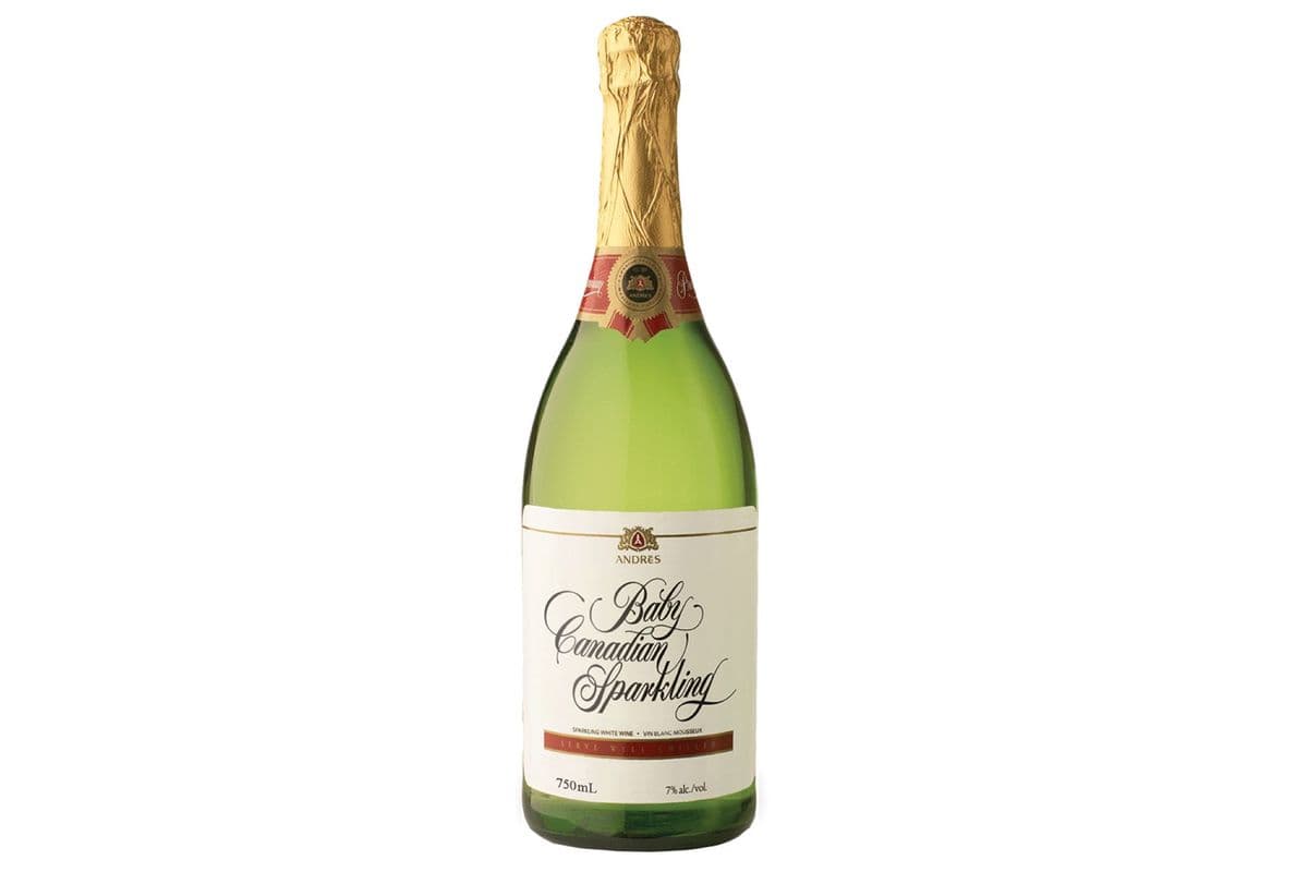Andres Baby Canadian Sparkling White Wine (1 x 750 ml)