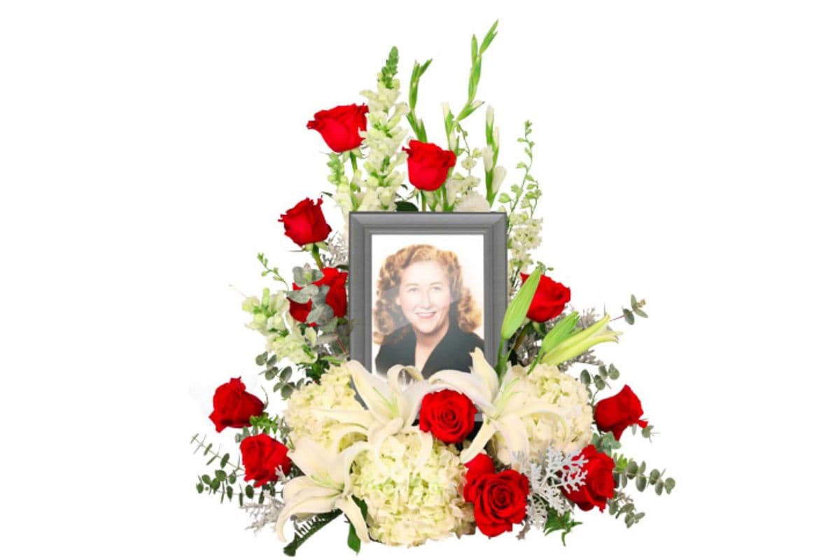 Missing You Memorial Flowers (Frame Not Included)