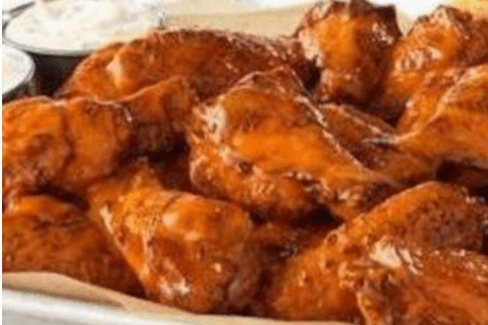Double Wings (2 lbs) and Fries