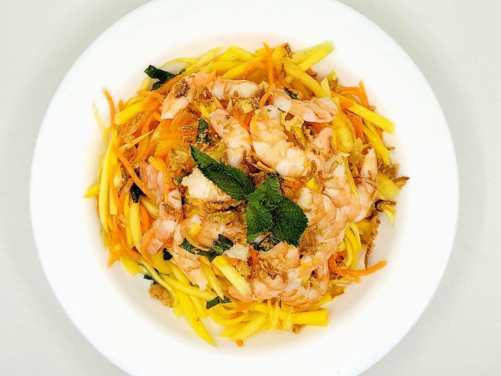 A6 - Mango Salad (w/ shrimp)