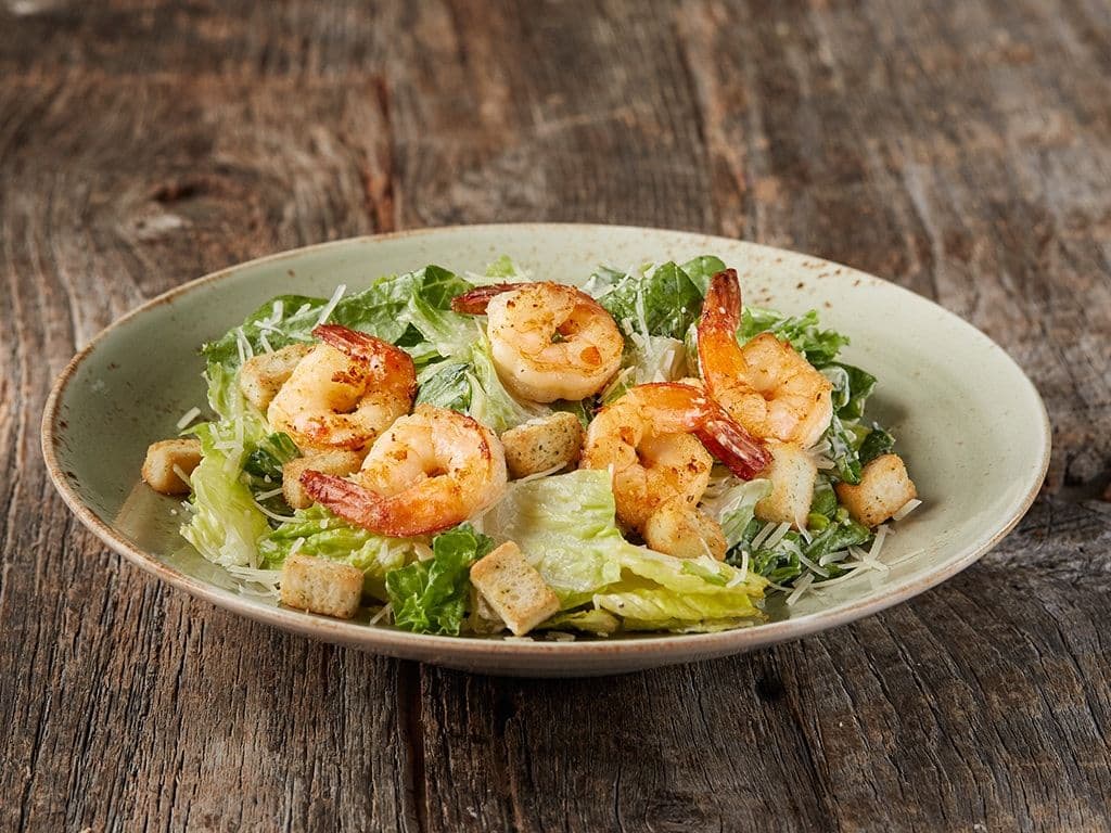 Shrimp Caesar Salad