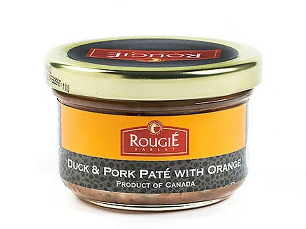 ROUGIE DUCK AND PORK PATE WITH ORANGE 80G