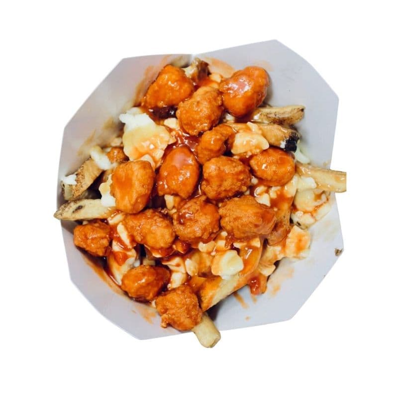 Buffalo Chicken Poutine