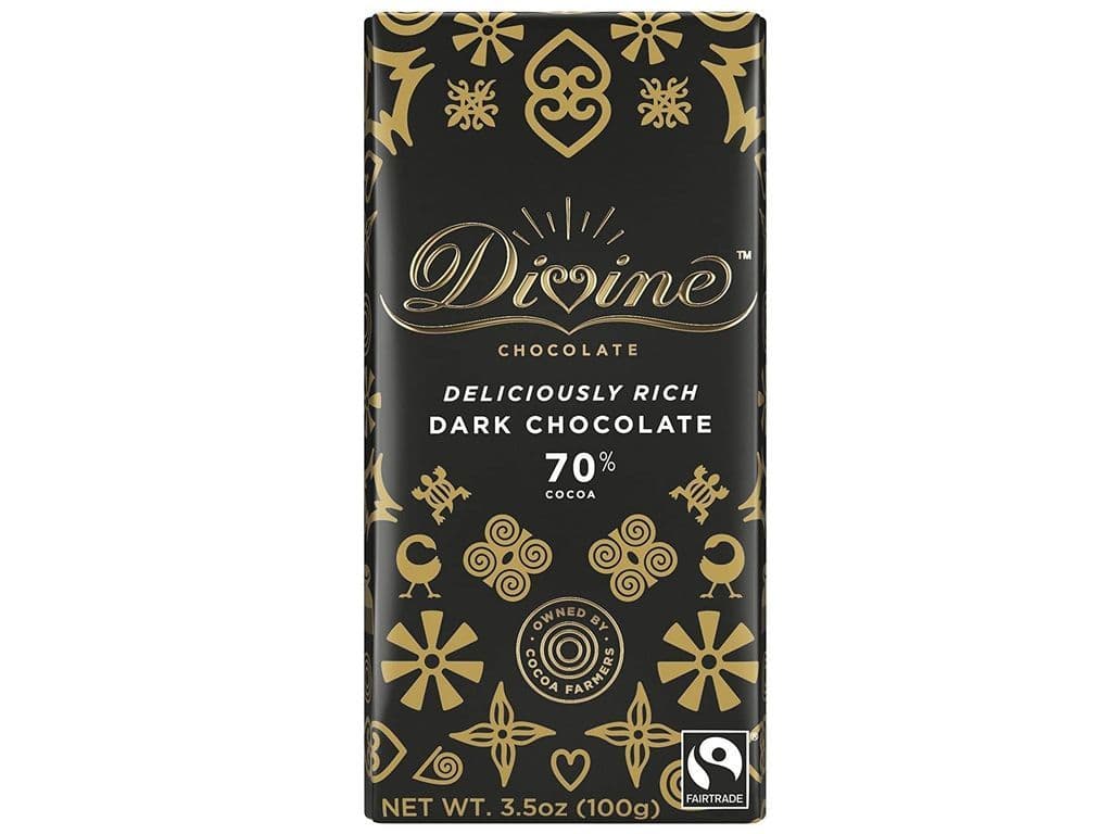 DIVINE DARK CHOCOLATE 70% 100G