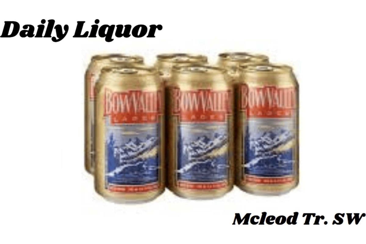 BOW VALLEY LAGER 6 CANS (1 x 6*355 ml)