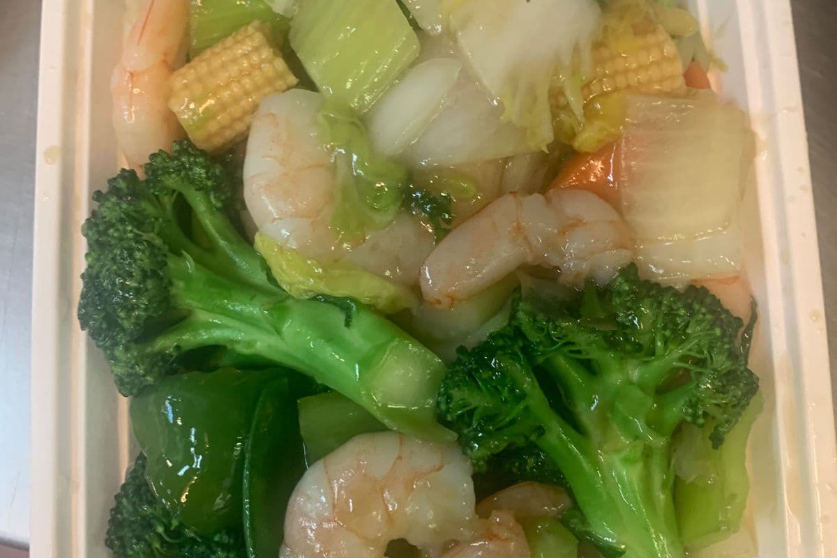 Shrimps with Mixed Vegetables
