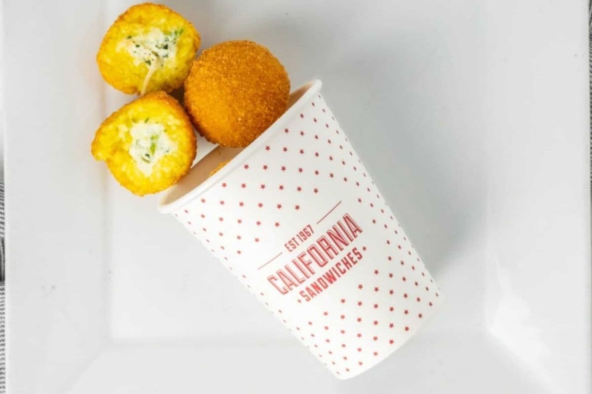 Rice Balls- Spinach & Ricotta