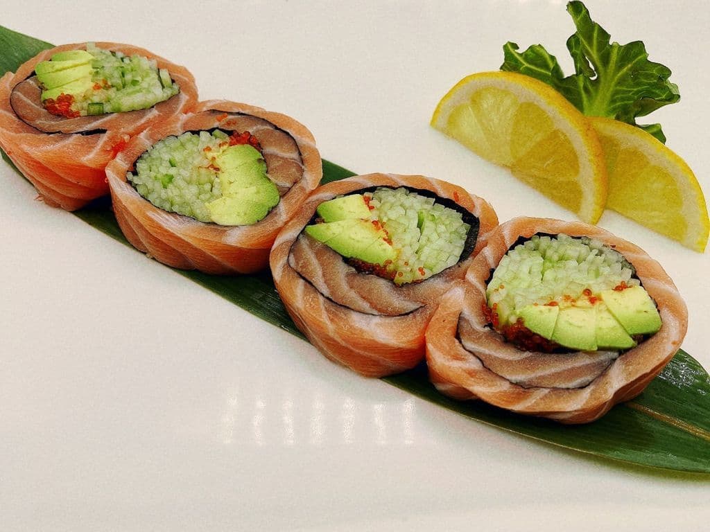 Salmon Salad Roll