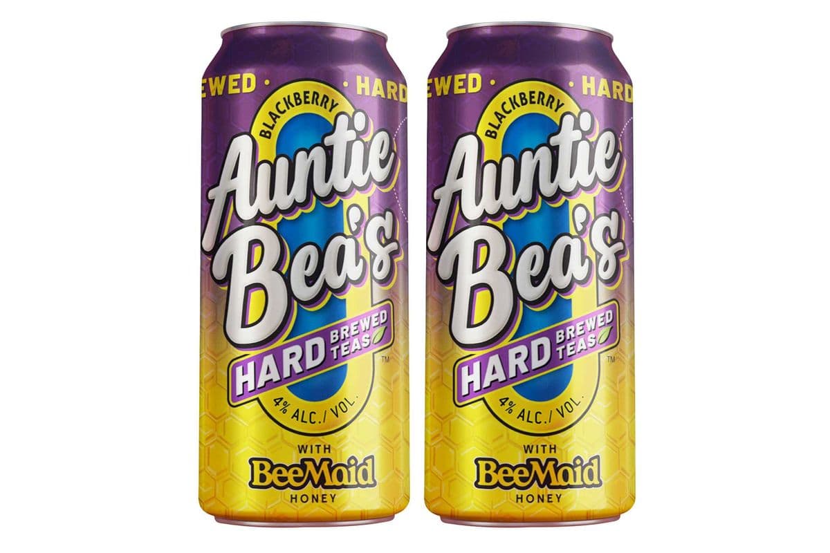PAIR - Auntie Bea's Hard Blackberry 2 x 473 ml (4% ABV) (2 x 473ml)