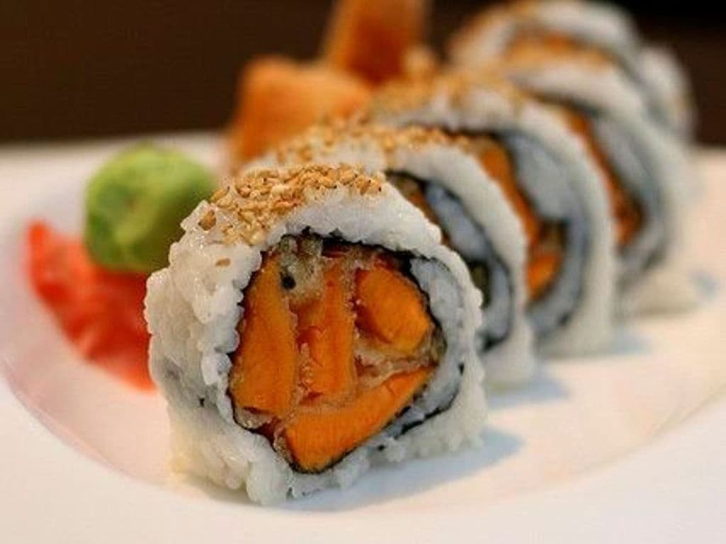 Crispy Spicy Yam Roll - 8 pieces