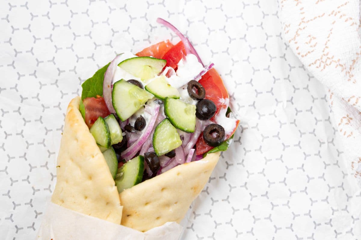 Greek Salad Pita