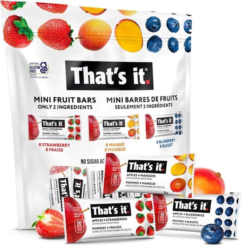 That's It Barres de Fruits 20g/ That's it Fruit Bars 20g