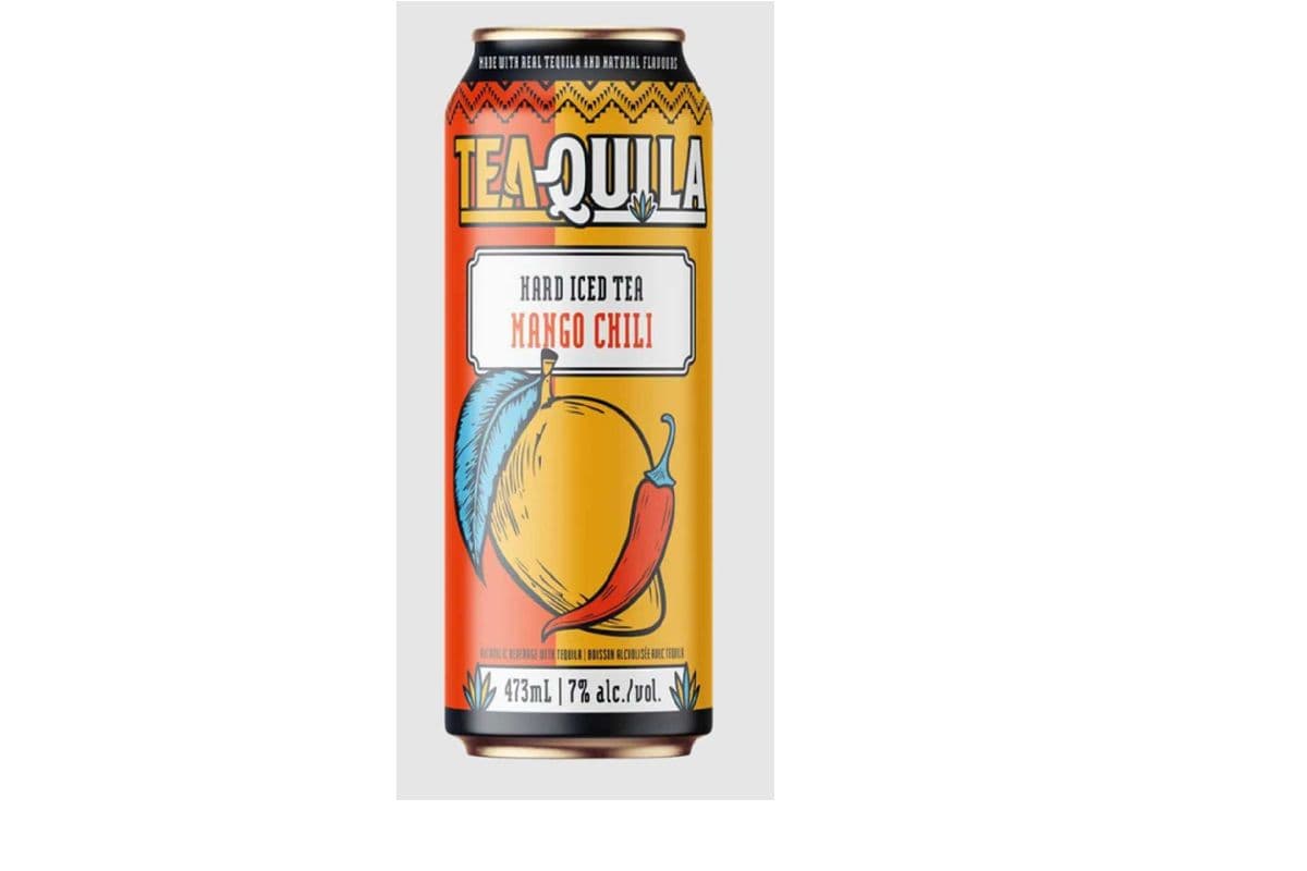 Tea-Quila Hard Iced Tea Mango Chili (1 x 473 ml can)