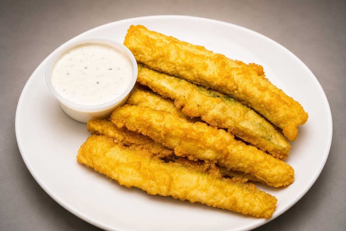 Deep Fried Zucchini (8 pcs)