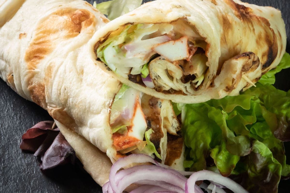 Paneer Tikka Wrap