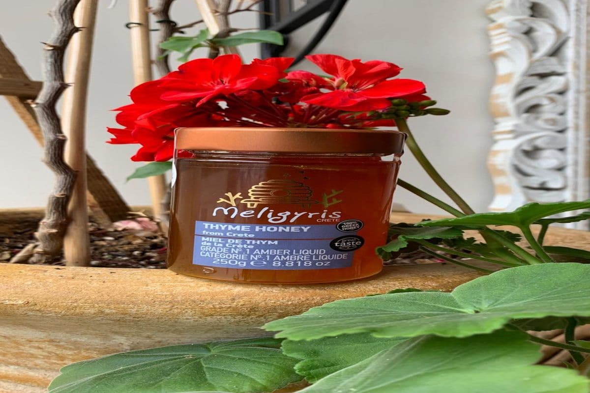 100% Greek Honey w/Thyme (250 g)