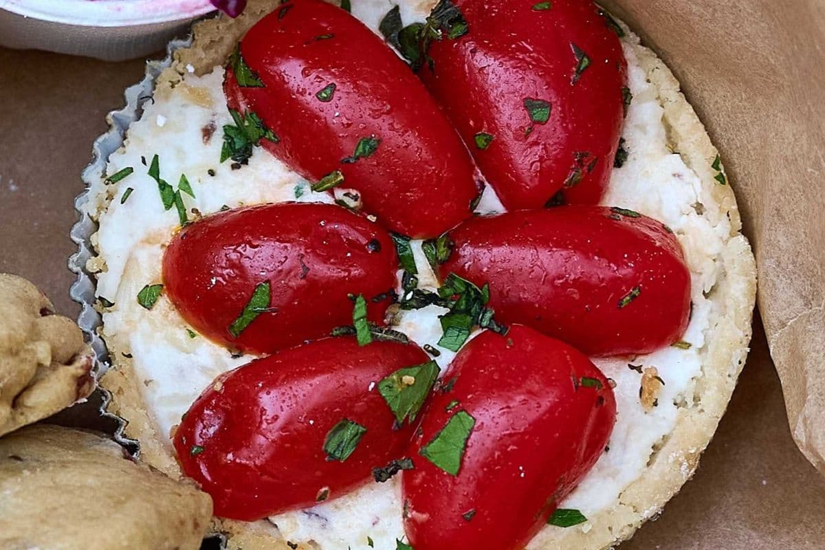 Goat Cheese and Tomato Tart